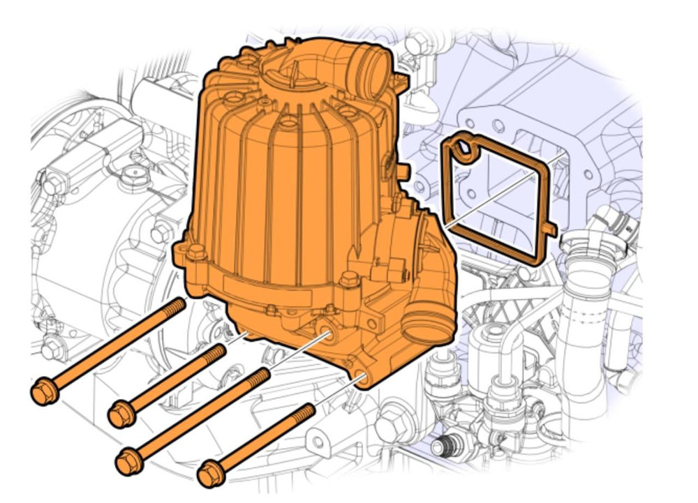 آموزش تعویض سپراتور (Oil Separator) در کامیون ولوو FH یورو شش